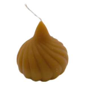 Vela de Cera de Abeja Espiral