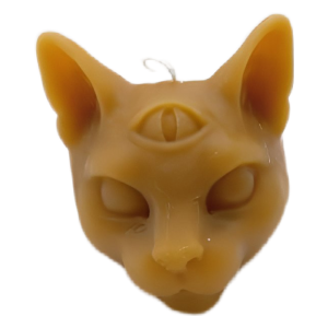 Vela de Cera de abeja- Gato