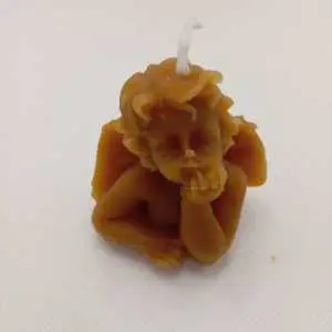 Vela de Cera de Abeja Ángel